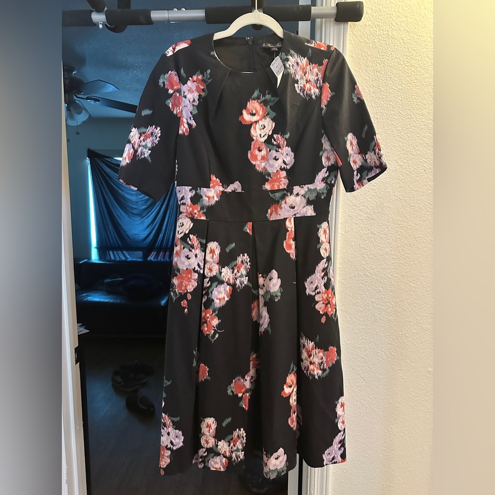 NWT Brooks Brothers Ponte Rose Dress